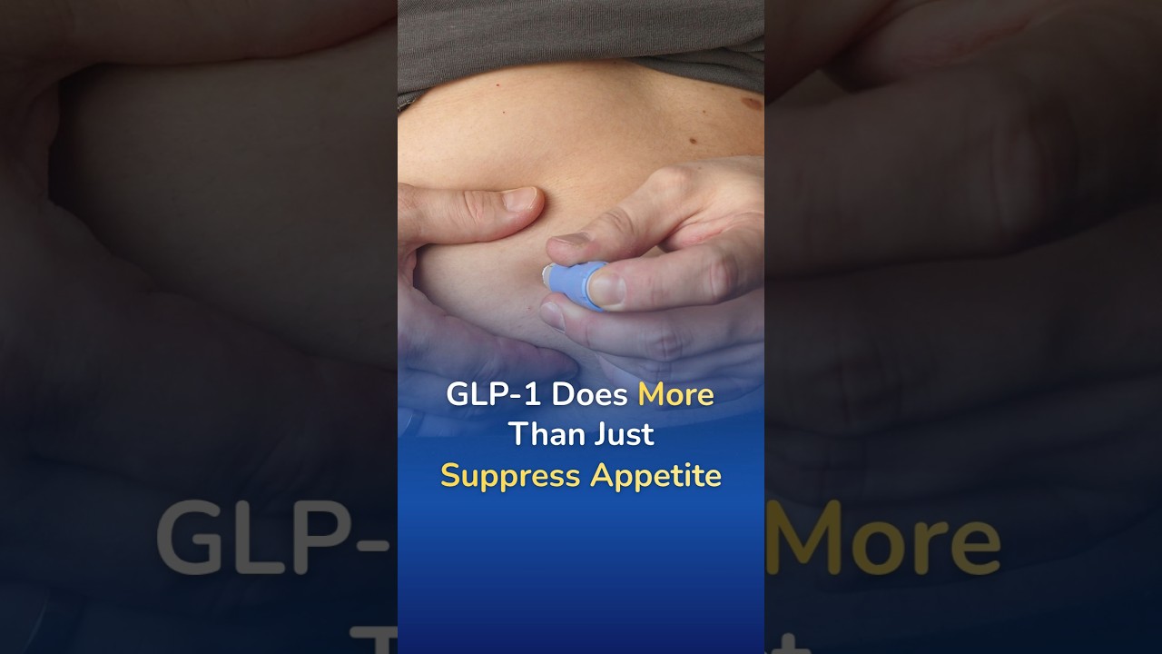do glp 1 just suppress appetite It's NOT Just Weight Loss You Can Get With Mounjaro and Wegovy #GLP1  #Shorts