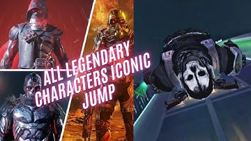 Ghost In The Shell Iconic Jump of All Legendary Characters in CODM!!