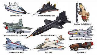 The Weirdest Rocket Planes Ever Built Explained