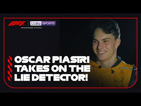 McLaren driver Oscar Piastri takes on the lie detector test! | Formula 1 2024