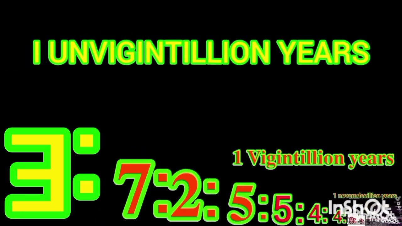 Seconds to 1Qdvgt years (valentines day primere) 