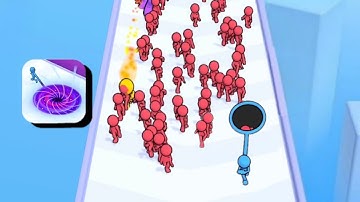 Drag The Hole 🕳️ - All Levels Gameplay (iOS & Android) Part 7