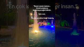 Konuşsan Da Değişmeyecekse, Susmak En Ağır Cevaptır