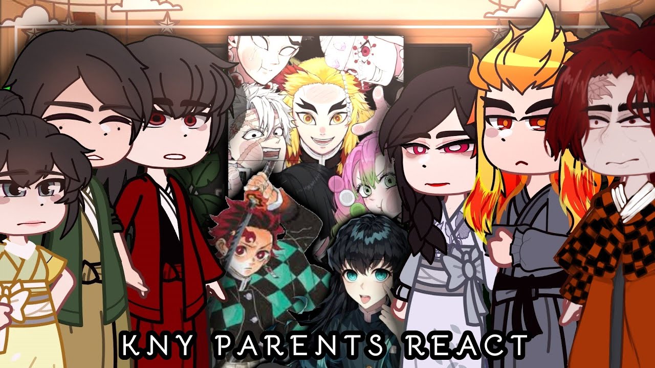 🥀📍//Demon slayer parents react to their kids + future (vision 2