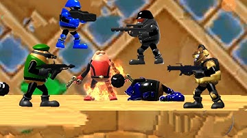 Killer Bean Unleashed Gameplay || the dungeon level || #trending #viralvideo #games #killerbean