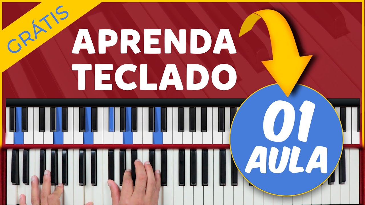 Aula de Piano - Aula 1 iniciante - teclado - Aula de como Tocar PASSO à  PASSO piano iniciantes 🔥 