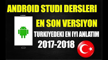 1.DERS  KAVRAMLAR VE EMULATOR PROGRAMI ANDROİD  STUDİO PROGRAMLAMA EĞİTİM SERİSİ