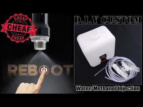 [Re.Boot] | DIY | Windshield Washer Water Injection kit (also works as intercooler sprayer)