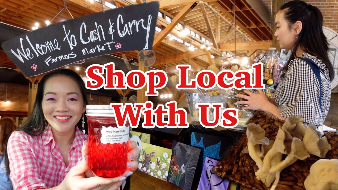 Farmer's Market Shopping + Haul | Lake Charles, LA | Pleb Guide