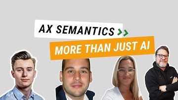 AX Semantics Data2Textautomation - Your Writing Hub. More than just AI.