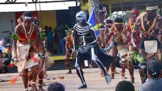 2015  Port Moresby Manus Day Skeleton Man Papua New Guinea