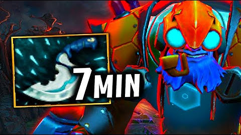 OMG 7MIN DAGGER TOO PAIN BUILD | DOTA 2 TINKER GAMEPLAY