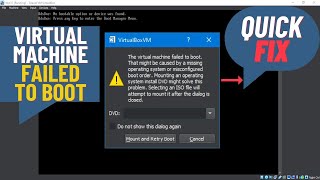 Fix:Virtual Machine Failed to Boot in VirtualBox For Windows 11