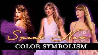 WHY IS SPEAK NOW PURPLE | COLOR SYMBOLISM in SPEAK NOW (Eras Tour Colors Explained)