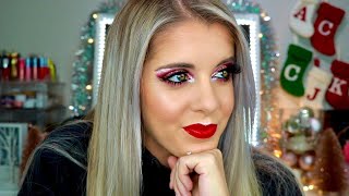 A Simple Holiday Glam Eyeshadow Tutorial Using The Tati Beauty Palette|| Vlogmas Day 25||