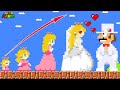 Evolution Of Peach: Glow Up Compilation | Super Mario Bros.