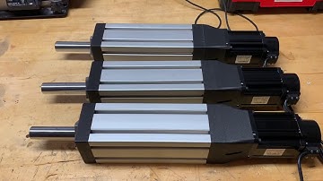 SFX-100 actuator testing