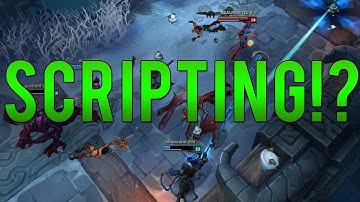 Silver Jinx Scripting In LEAGUE OF LEGENDS?!