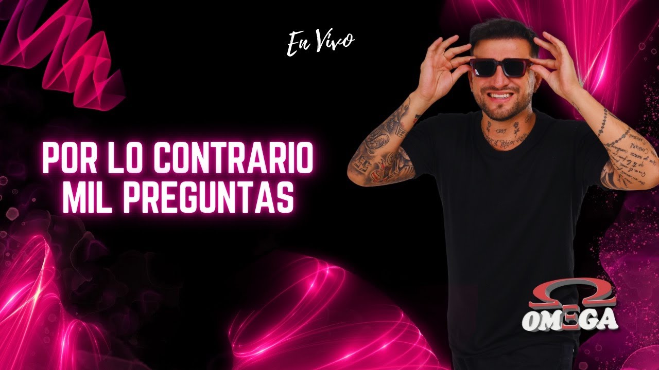 Assista a OMEGA - Por el contrario - Mil Preguntas, en vivo - (Video oficial) no YouTube Assista a OMEGA - Por el contrario - Mil Preguntas, en vivo - (Video oficial) no YouTube