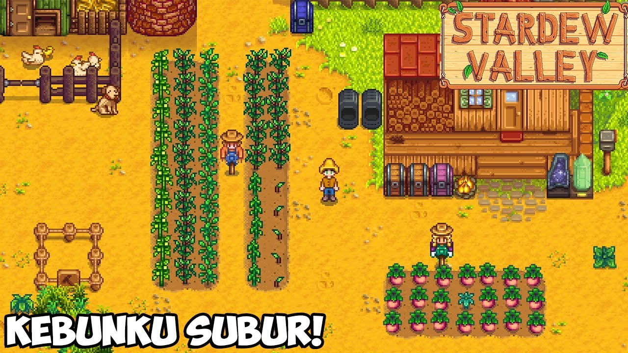 PETANI INGIN KERJA KERAS DI JAM SAHUR! Stardew Valley GAMEPLAY #6