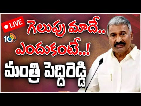 LIVE : Peddi Reddy Press Meet on Ap Election Winner | 10TV News