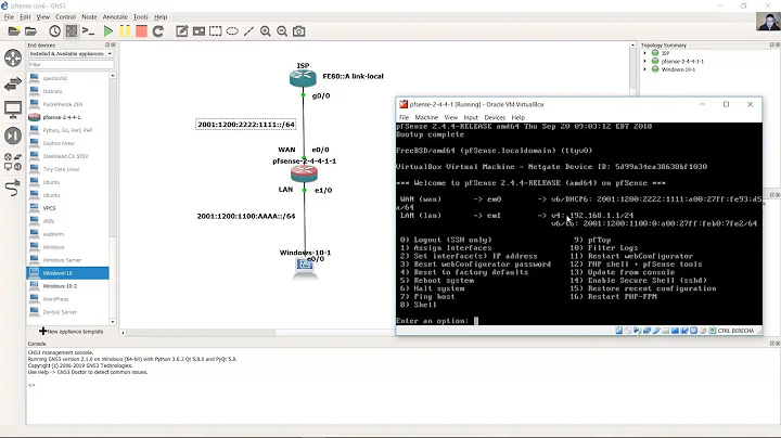 DHCPv6 Prefix Delegation - Cisco IOS and pfsense