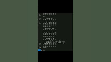 How To Print The Calendar Of Whole Year Using Python #shorts