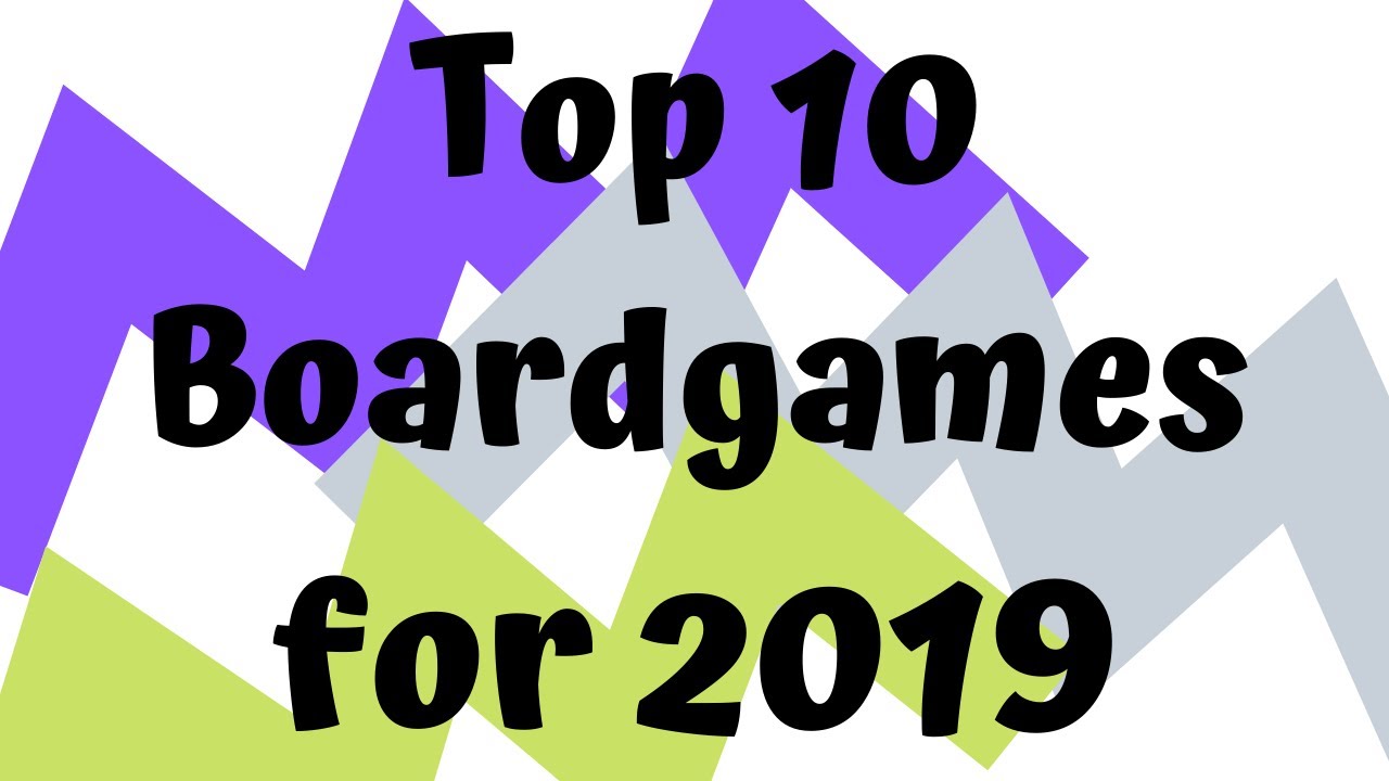 Top 10 Boardgames of 2019
