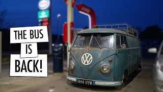 The Bus is Back! | VW Camper Van Restoration | Episode 4