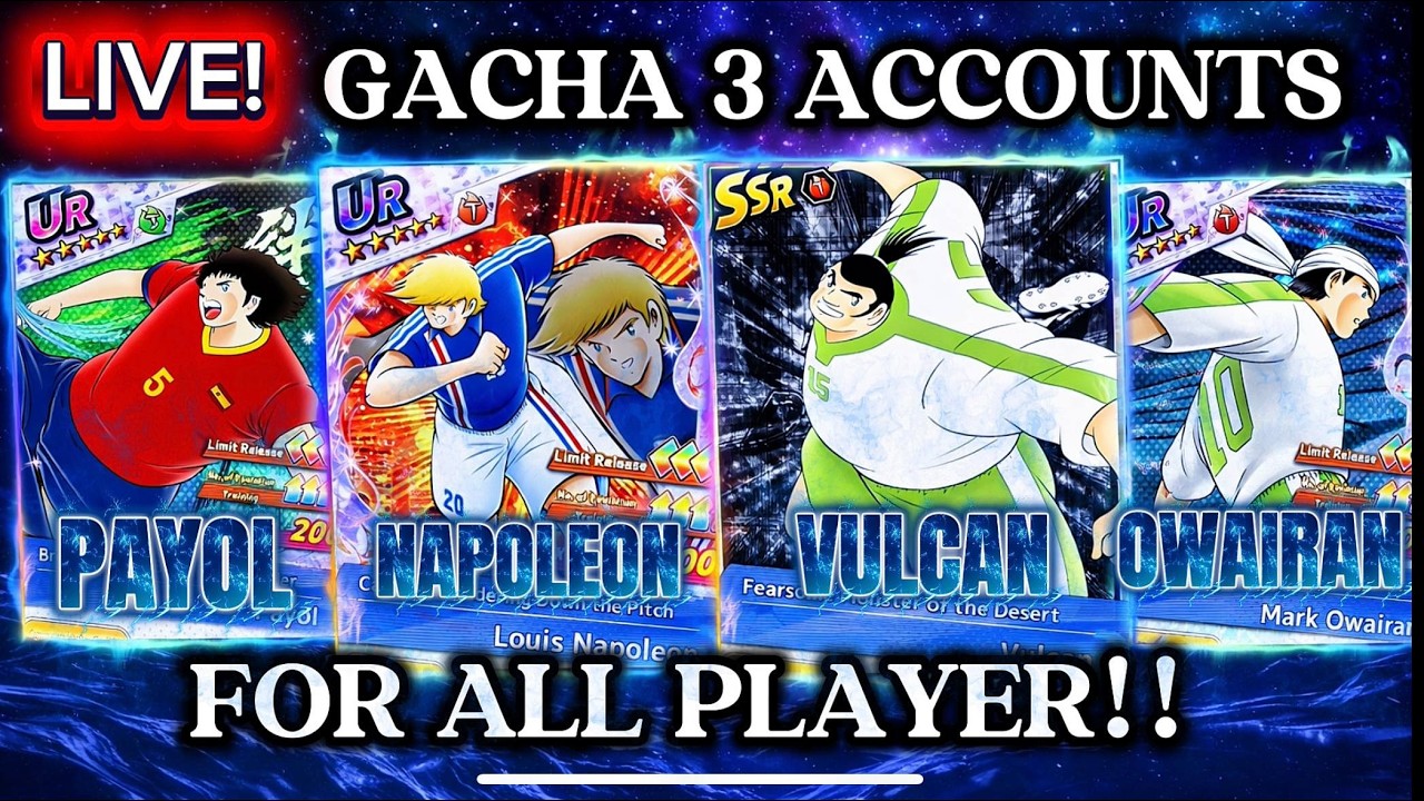 LIVE! LETS GACHA FOR VULCAN ANOTHER STARS, OWAIRAN NAPOLEON PAYOL DREAM TRANSFER. CHECK REVAMP