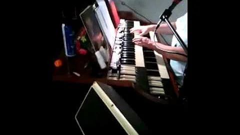 Finished fixing Hammond a100 and leslie 147