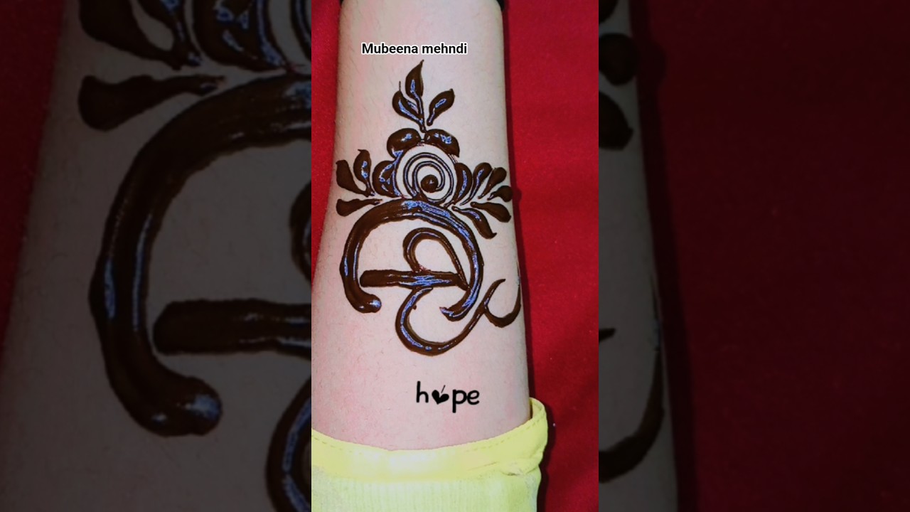 🔥♥️D love couple tattoo mehndi design 