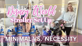DISNEY WORLD Stroller Setup | Disney Stroller Organization | Strollers at Disney World