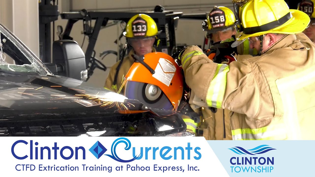 Clinton Currents CTFD Extrication Training at Pahoa Express, Inc