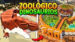 Construí un MEGA ZOOLÓGICO con DINOSAURIOS en MINECRAFT 🦖🦕 by Garefcraft 27,976 views 3 weeks ago 18 minutes