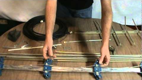 2 Meter Yagi Antenna w/ Gamma Match (Part 1/2)