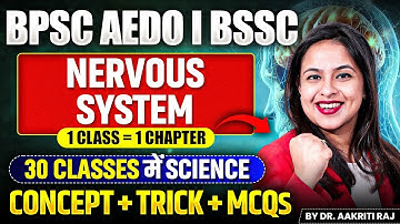 BPSC AEDO Vacancy 2025 | BPSC AEDO Science Class by Dr. Aakriti Raj | BPSC AEDO #aedo #bpsc