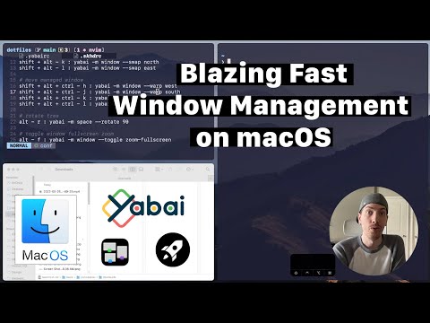 How To Setup And Use The Yabai Tiling Window Manager On Mac