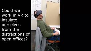 Transport Me Away: Fostering Flow in Open Offices through Virtual Reality