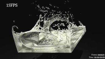 Animation - RealFlow Test Simulation