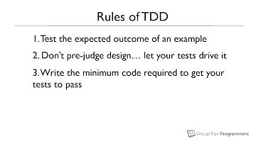 Test Driven Development course extract - First Tests