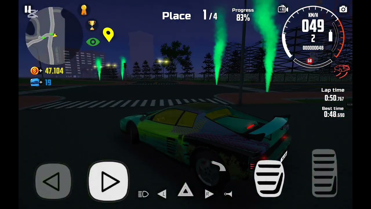 New lightning car😱 in car simulator 2 