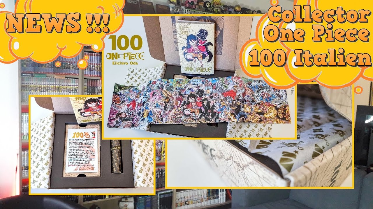 L'annonce d'un COFFRET COLLECTOR pour ONE PIECE 100 Italien !!!! - YouTube