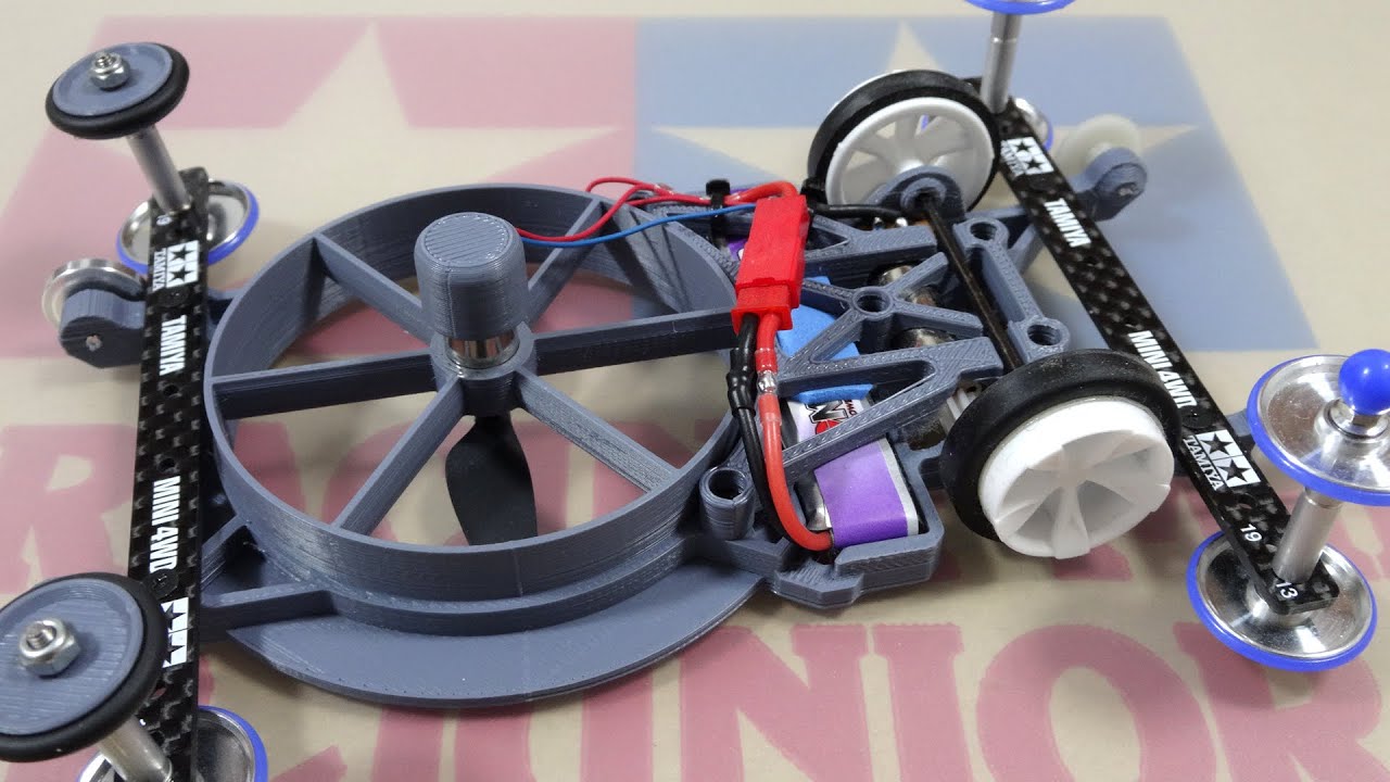 Mini racing car with reactive maneuver thruster_JCJC2.51 seconds