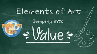 Beginner Art Education - All About Value - Elements of Art and Design - Lesson 4 - Art For Kids