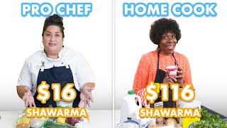 $116 vs $16 Shawarma: Pro Chef \& Home Cook Swap Ingredients | Epicurious
