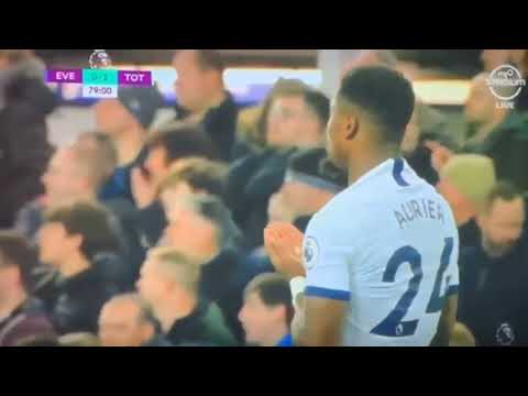 Serge Aurier Praying for Andre Gomes