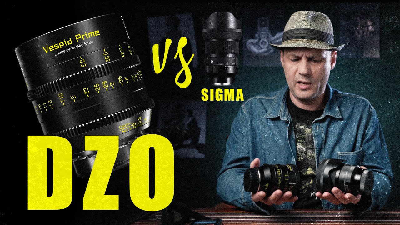 DZO Vespid VS Sigma ART / автофокус решает