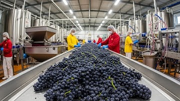 Inside the Grape-to-Wine Factory – How World-Class Wines Are Crafted (Full Authentic Process)
