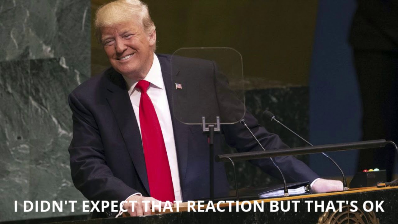 Trump: I didnt expect that reaction but thats OK - YouTube